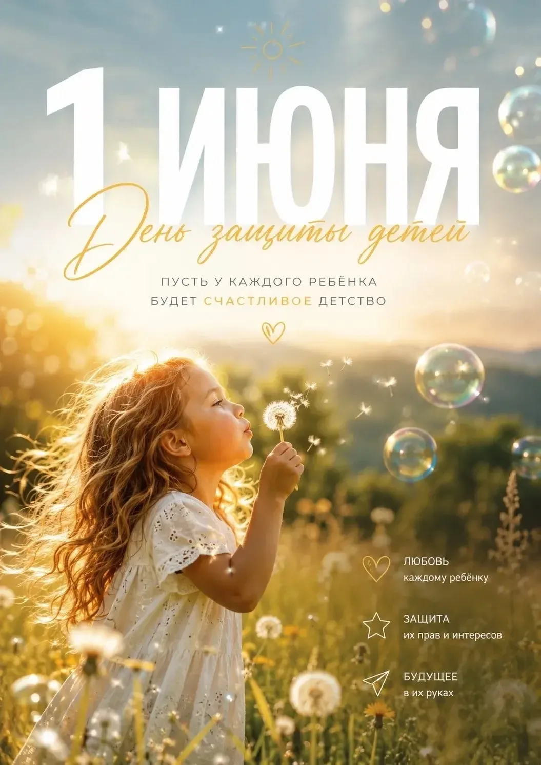 🙌🏻 1 июня — Международный день защиты детей
