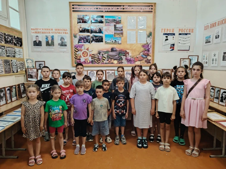 ✅В нашем летнем лагере дневного пребывания прошёл трогательный и значимый Клубный час, посвящённый В