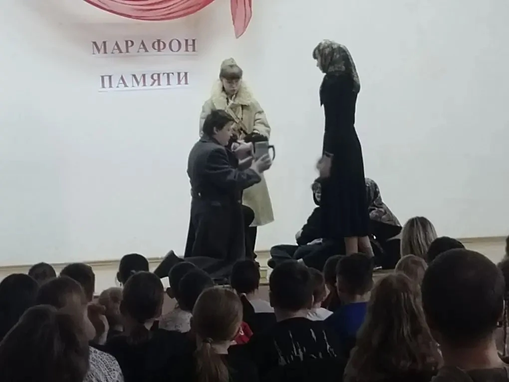 🕊️В нашем лицее прошло трогательное патриотическое мероприятие — проект «Сквозь время:...