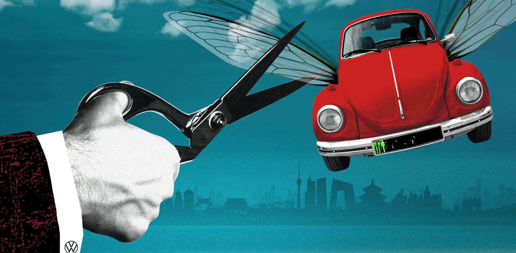 Летающая мечта Volkswagen разбилась о китайскую реальность.