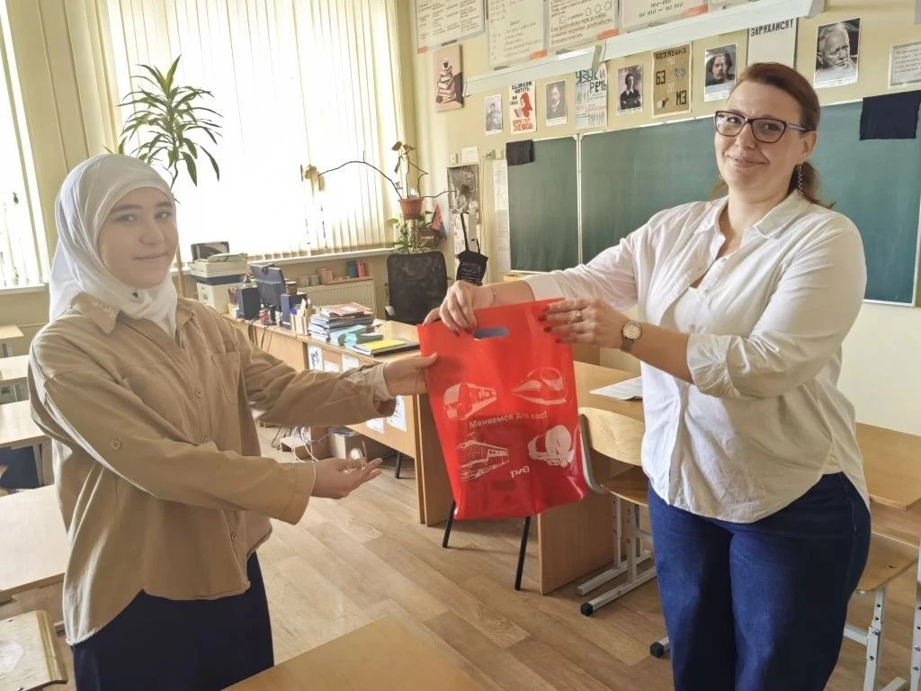 В гостях у учеников 8м класса в рамках курса внеурочной деятельности "Россия - мои горизонты" побыва