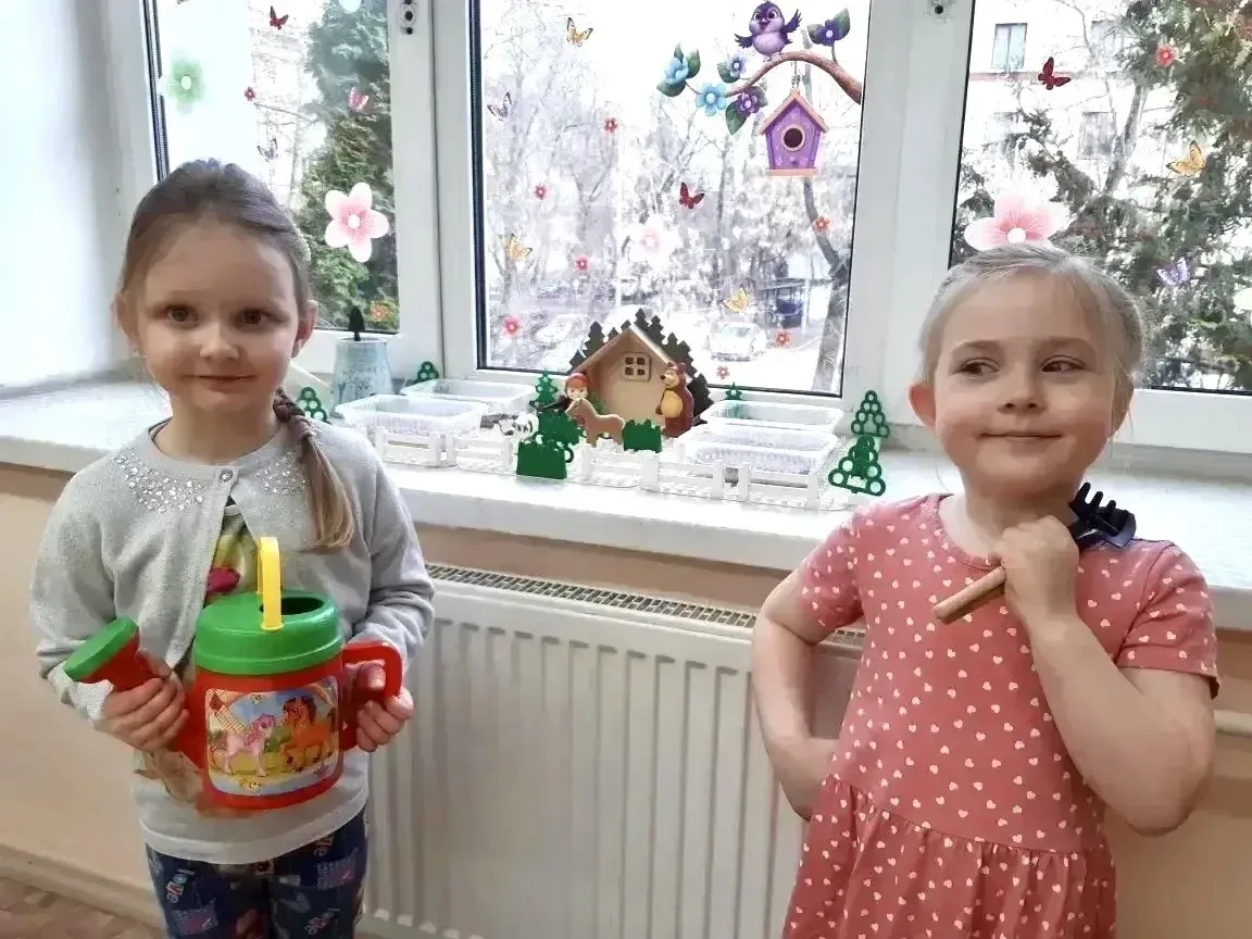 ЧУДО-ОГОРОД 🌱  Кажется, только вчера мы играли в снежки ❄️, а сегодня солнышко🌞 уже вовсю заглядывае