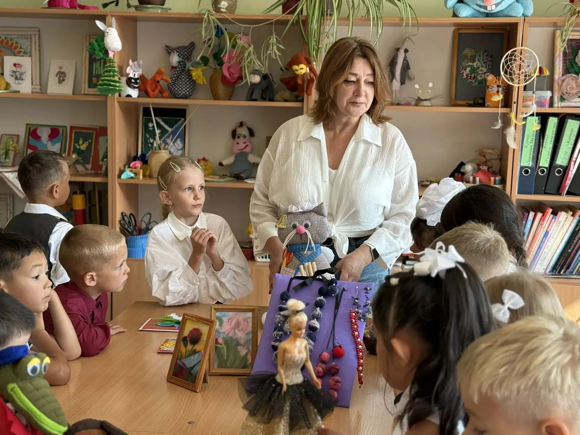 Первоклашки в гости к нам.
