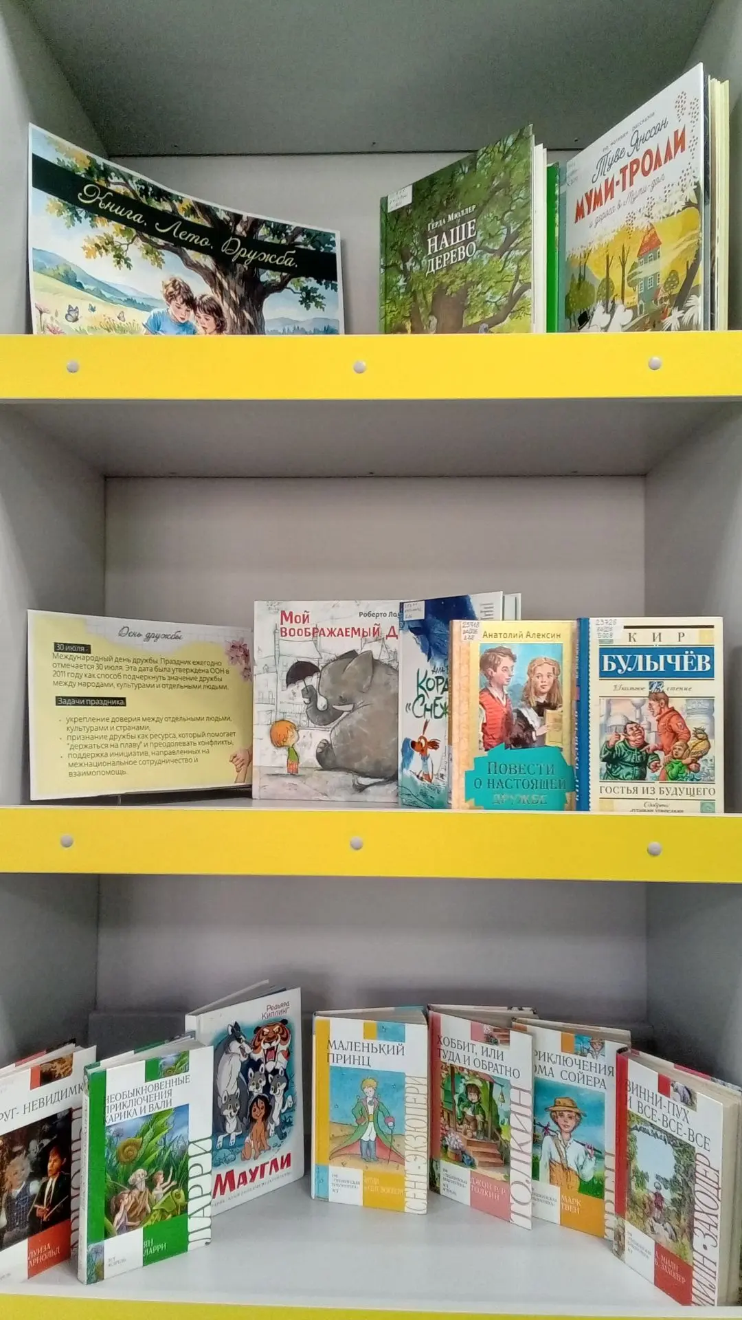 КНИГА. ЛЕТО. ДРУЖБА