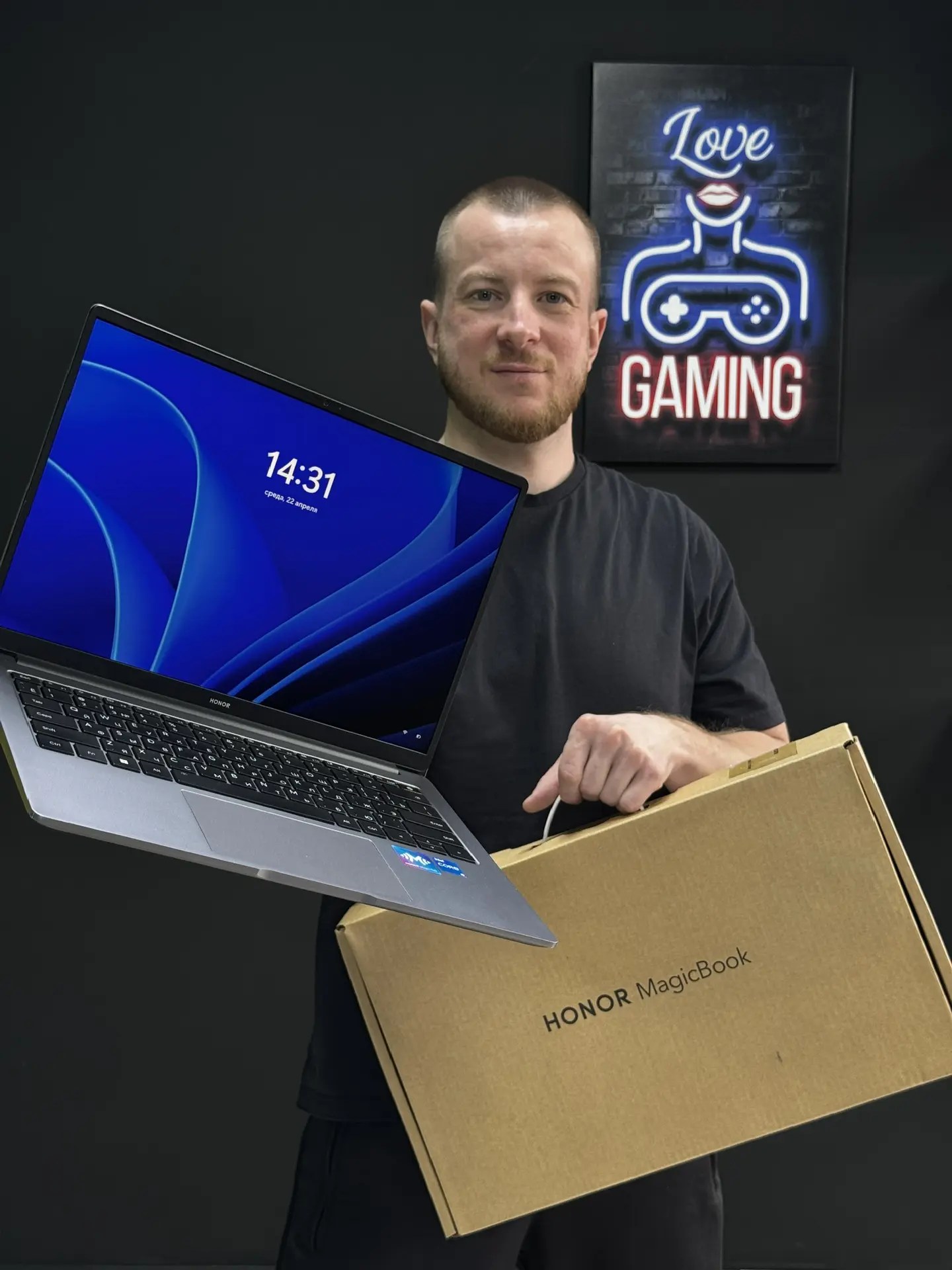 Honor MagicBook X14 в хорошем состоянии — полностью проверенный и обслуженный ноутбук с...
