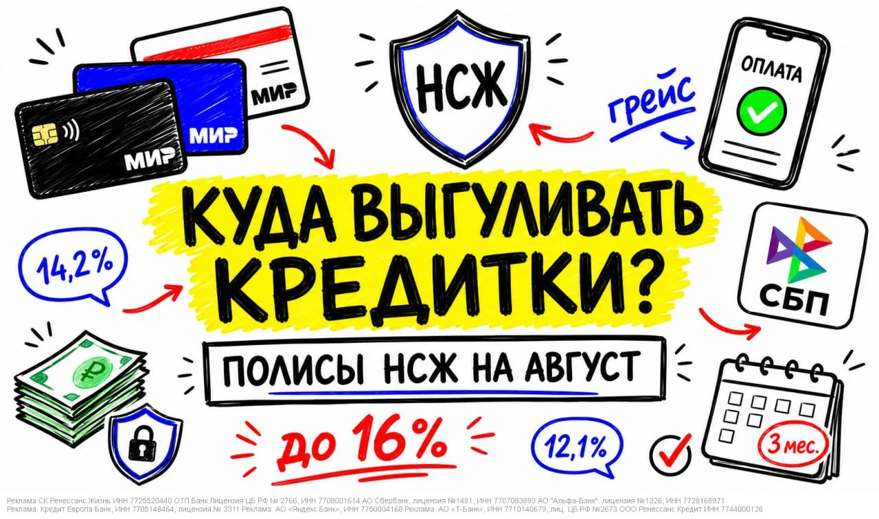 Шпаргалка: НСЖ для «ВЫГУЛИВАНИЯ» кредитных лимитов

Несмотря на то, что ставки по НС снижаются (ТОП-