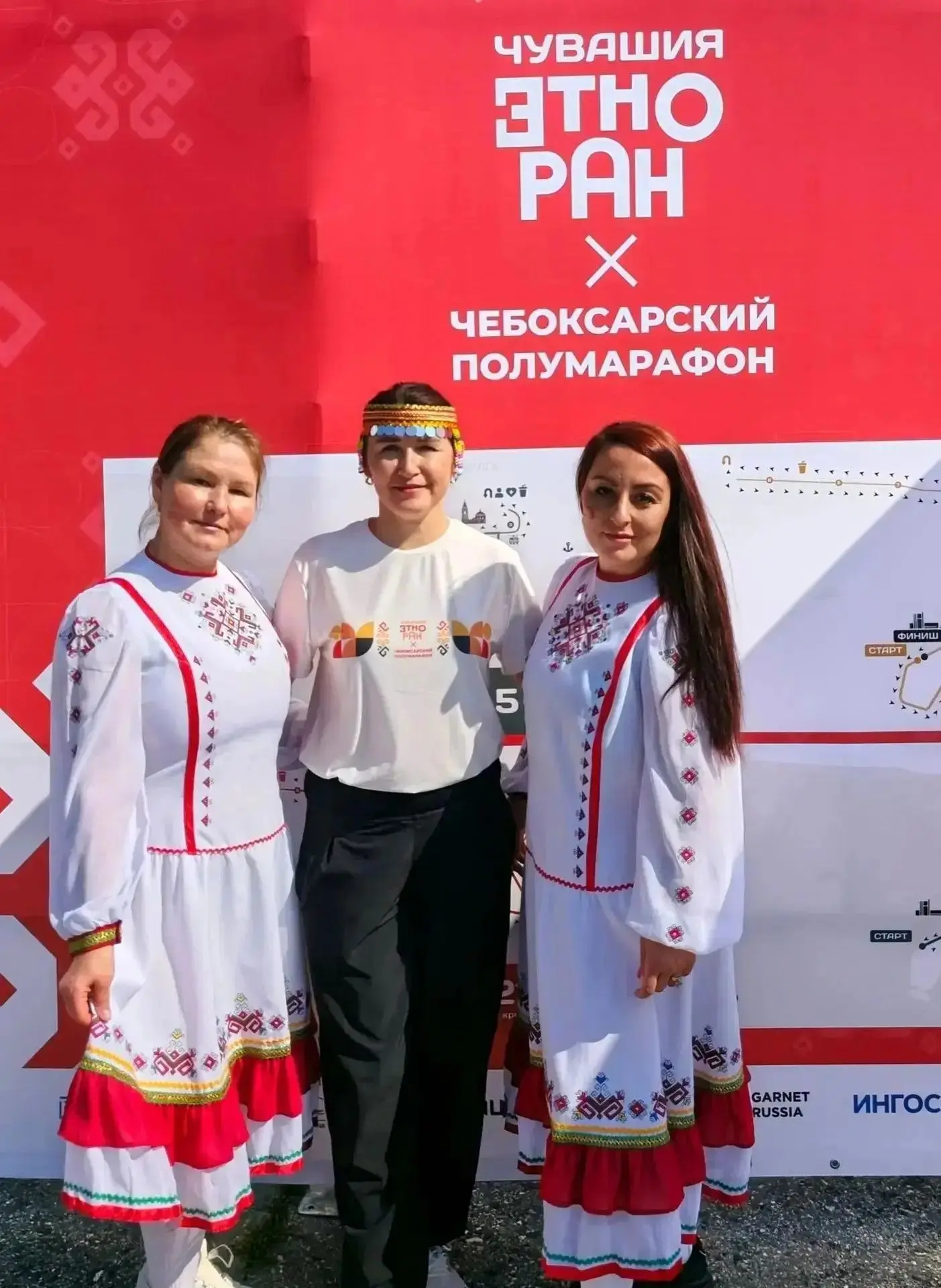 Наши спортсменки из Атлашево покорили «Чувашия Этноран – Чебоксарский полумарафон – 2026»!