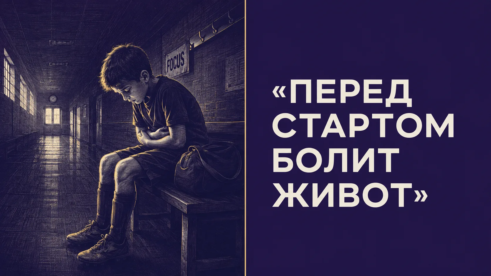 ПЕРЕД СТАРТОМ БОЛИТ ЖИВОТ, А ОБСЛЕДОВАНИЯ НИЧЕГО НЕ ПОКАЗЫВАЮТ