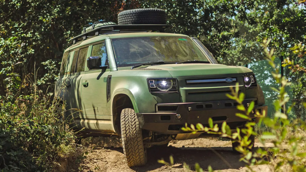 Военный внедорожник для британской армии: новый Land Rover Defender Wolf 🇬🇧