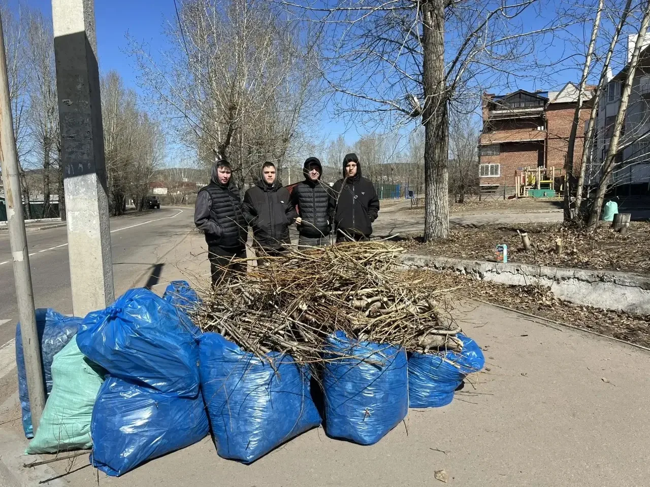 📣Администрация Октябрьского района выражает искреннюю признательность студентам Бурятс...