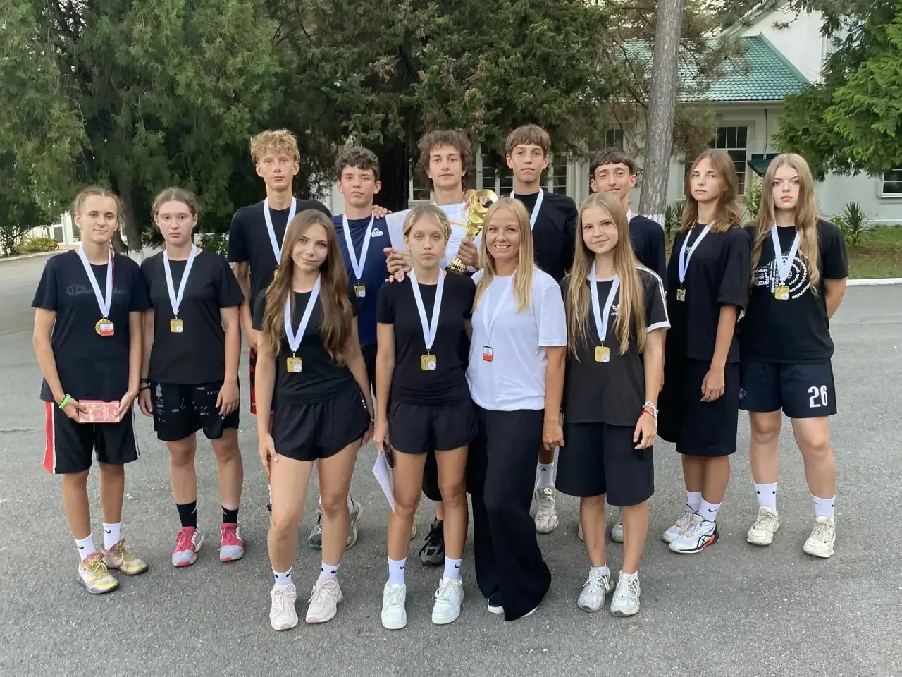 В образовательном центре «Смена» соревнования в рамках программы «Лето+Спорт». Целых 5 ...