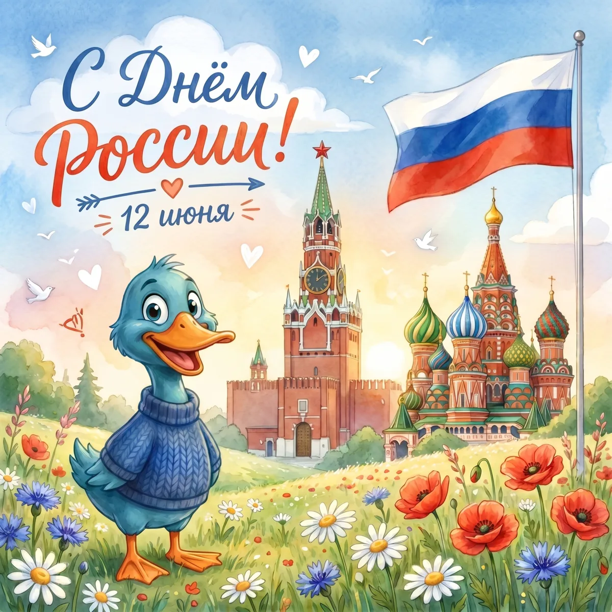 Дорогие друзья, с днём России! 🇷🇺

Пусть в этот летний день будет больше света, добрых слов и те