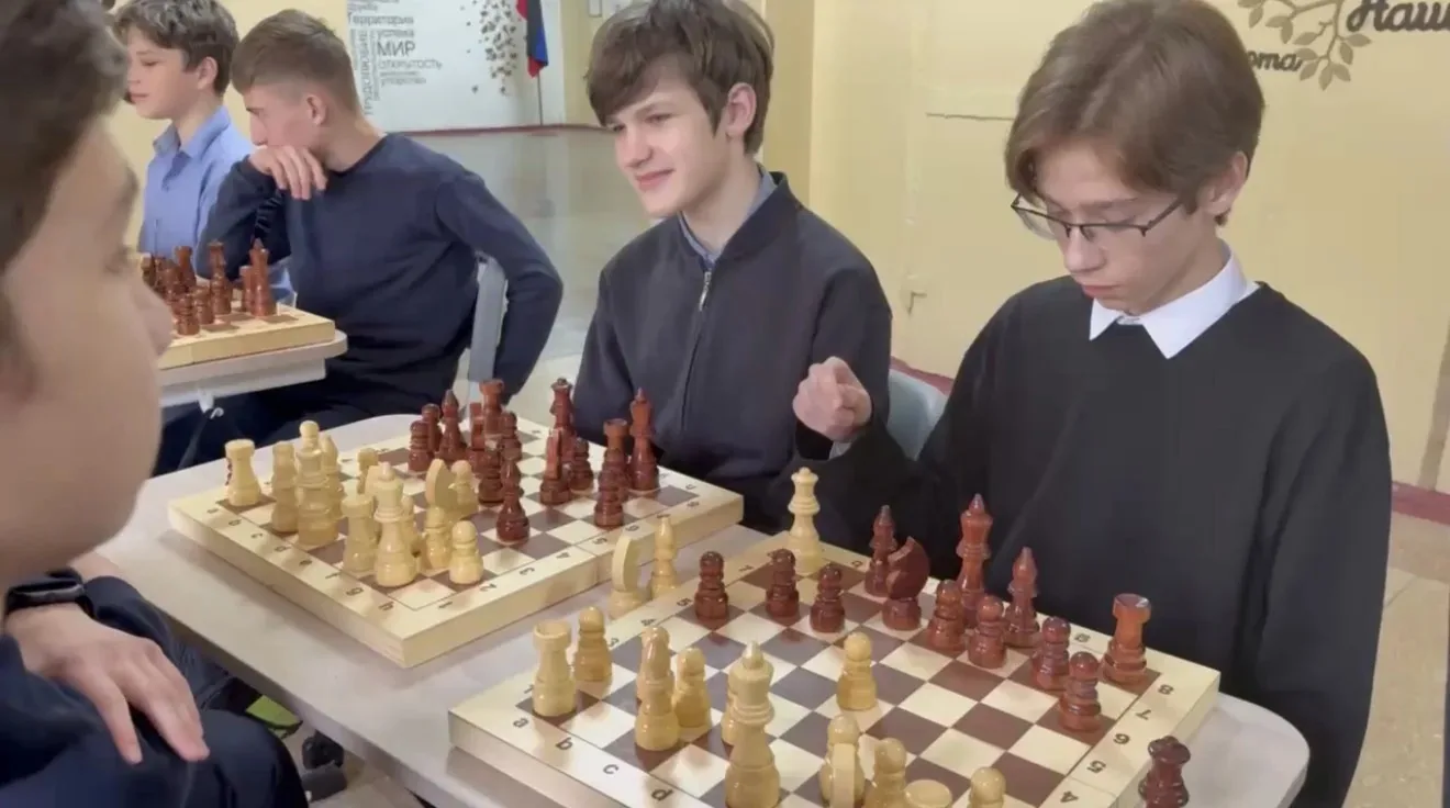 🗓23 апреля в лицее состоялся турнир по шахматам!♟  В интеллектуальном состязании приняли участие уче