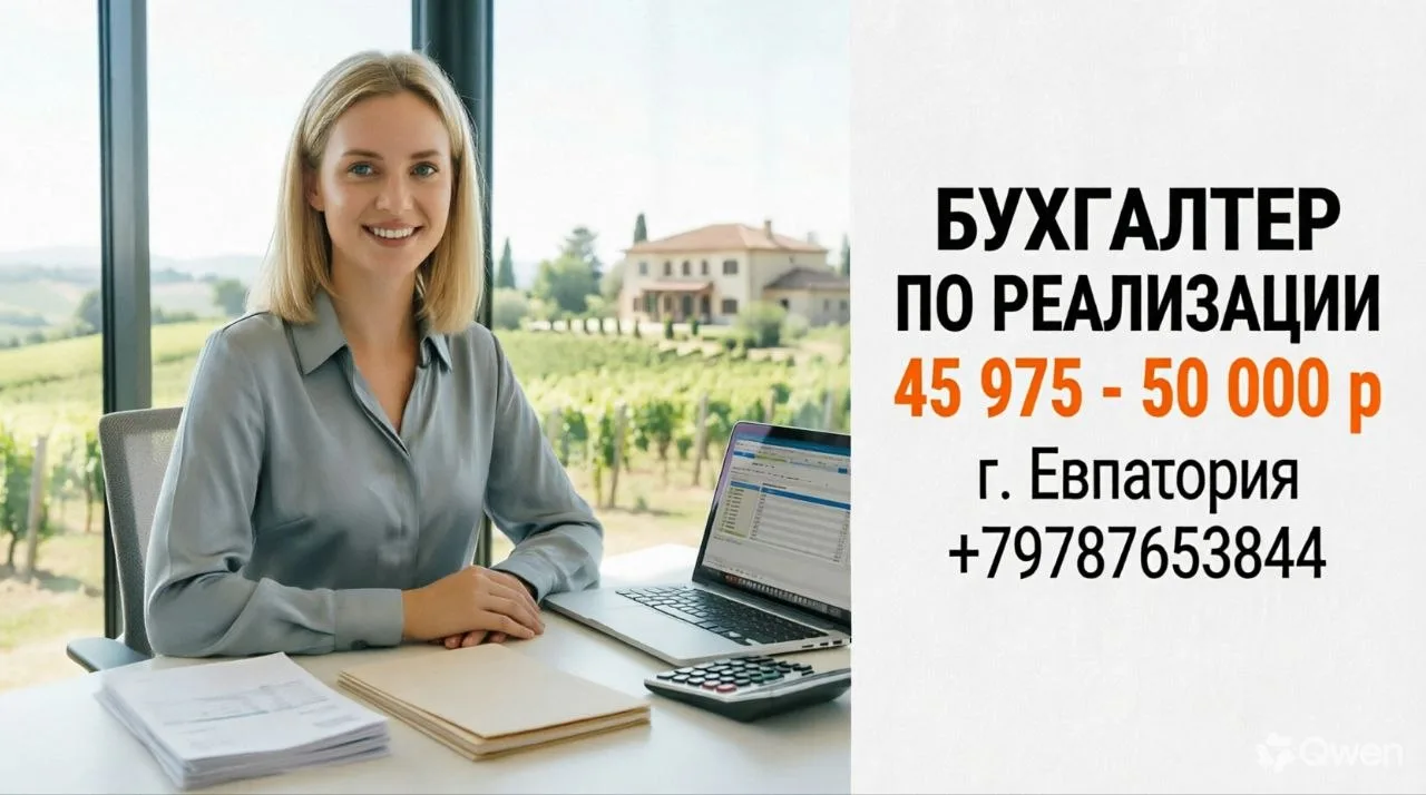 БУХГАЛТЕР ПО РЕАЛИЗАЦИИ | 45 975 - 50 000 р