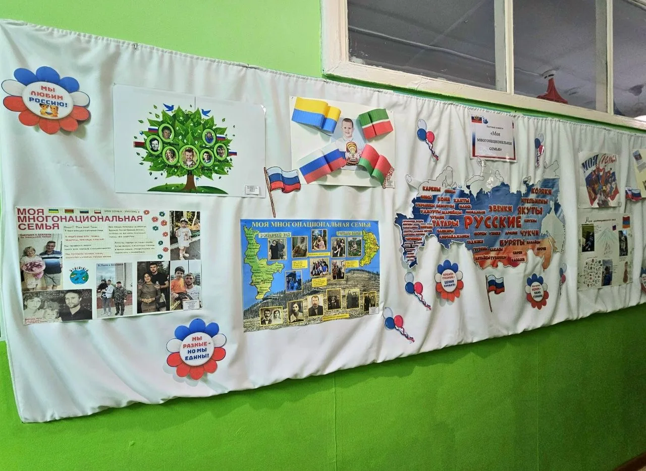 «Ожерелье России» – гордость за страну!
 В начале Года единства народов детский сад «Журавушка» запу
