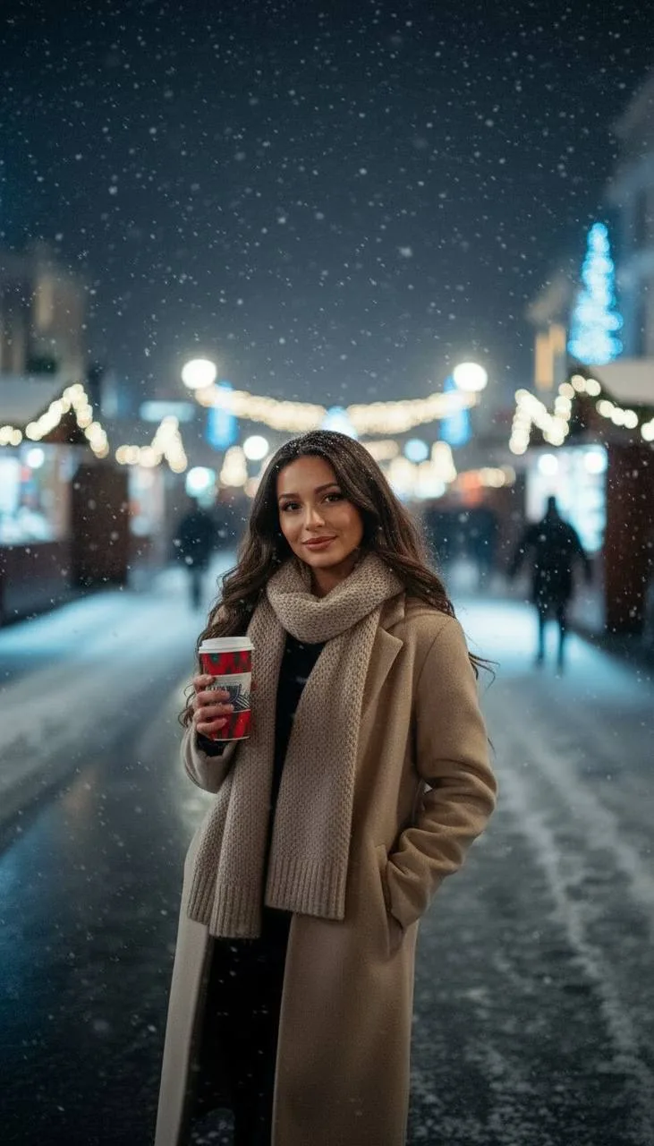 Зимняя фотопрогулка с ароматным кофе ☕