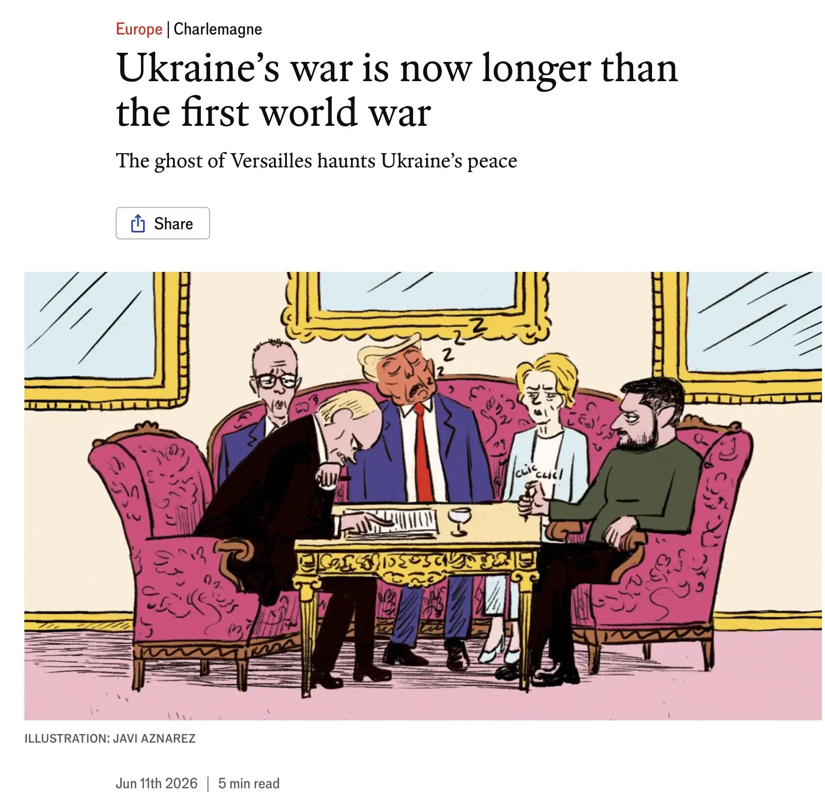 Удивительные статьи появляются в журнале The Economist! Идеологический рупор мировых либералов, всег