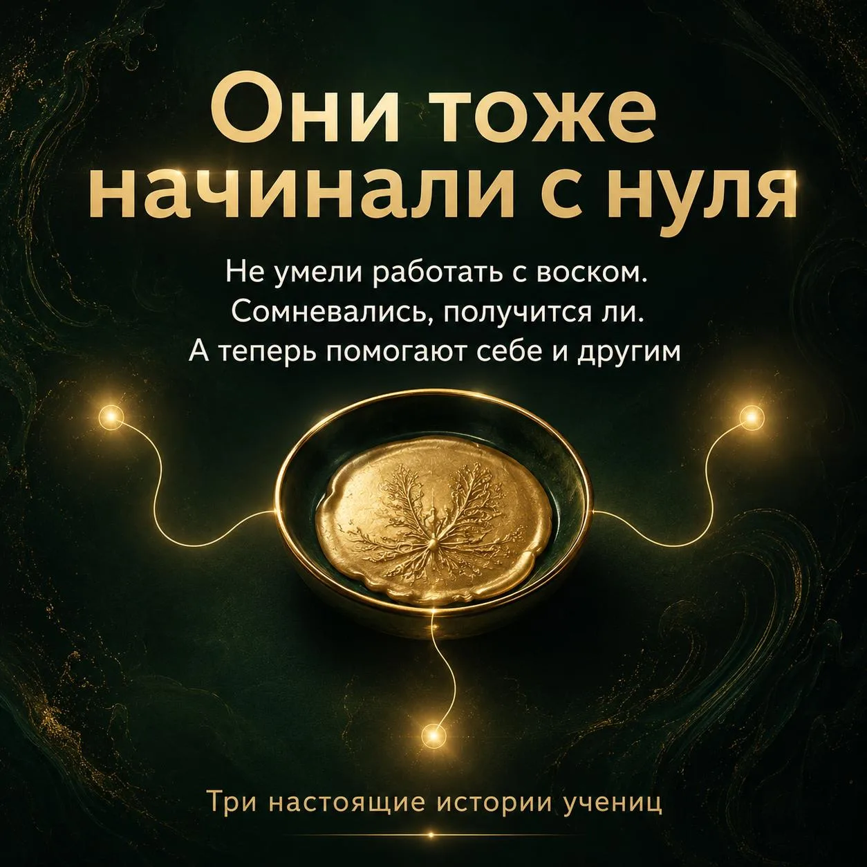 Ни одна из этих женщин не пришла учиться воску просто из любопытства.