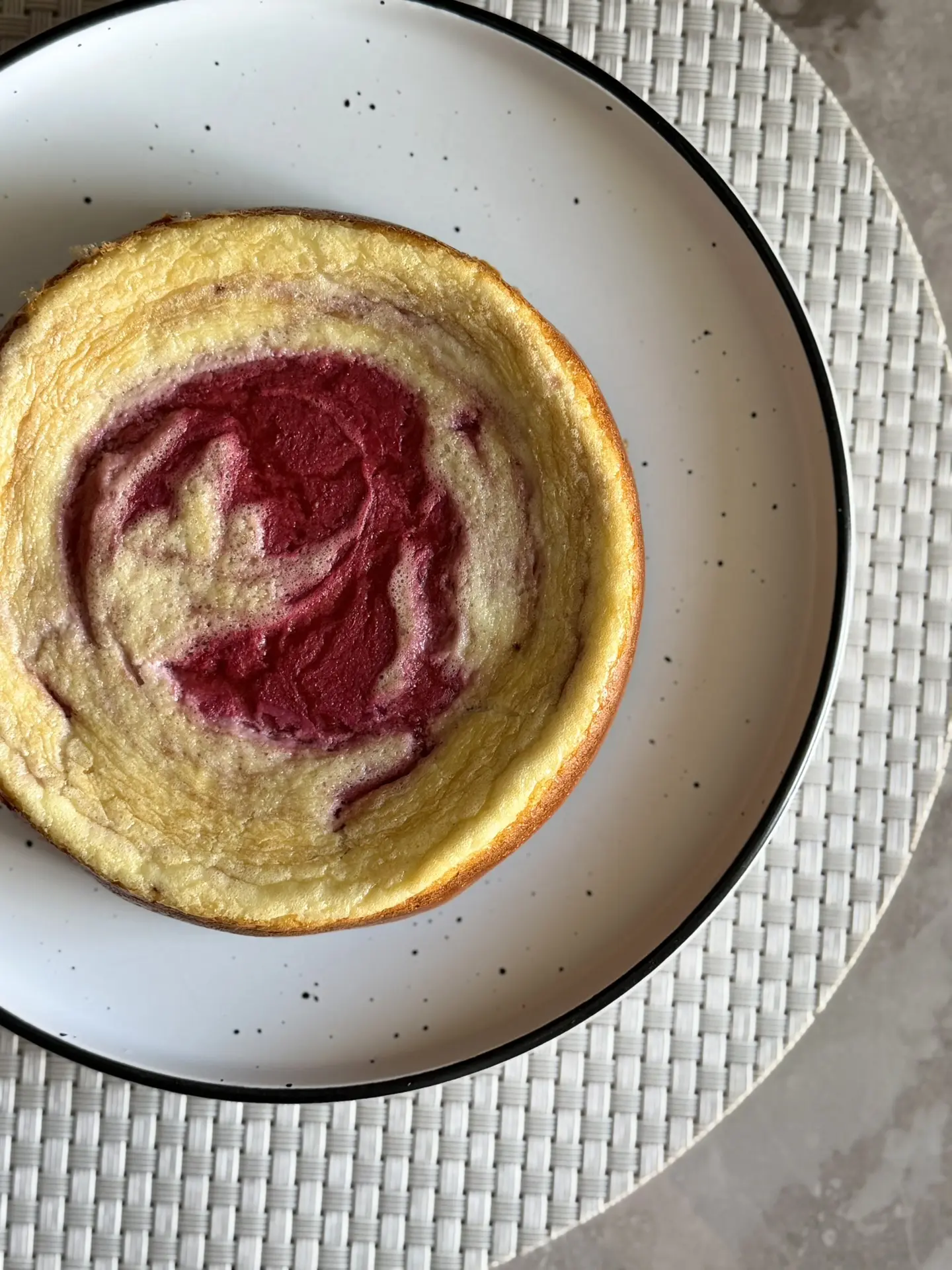Кето-запеканка с клубникой 🍓🥧