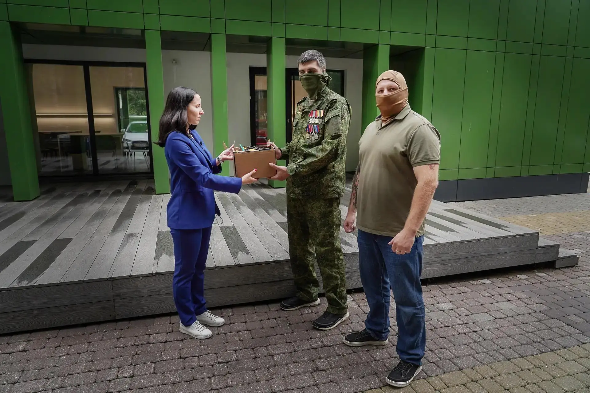 Нижегородским штурмовикам передали спецсредства для борьбы с дронами противника