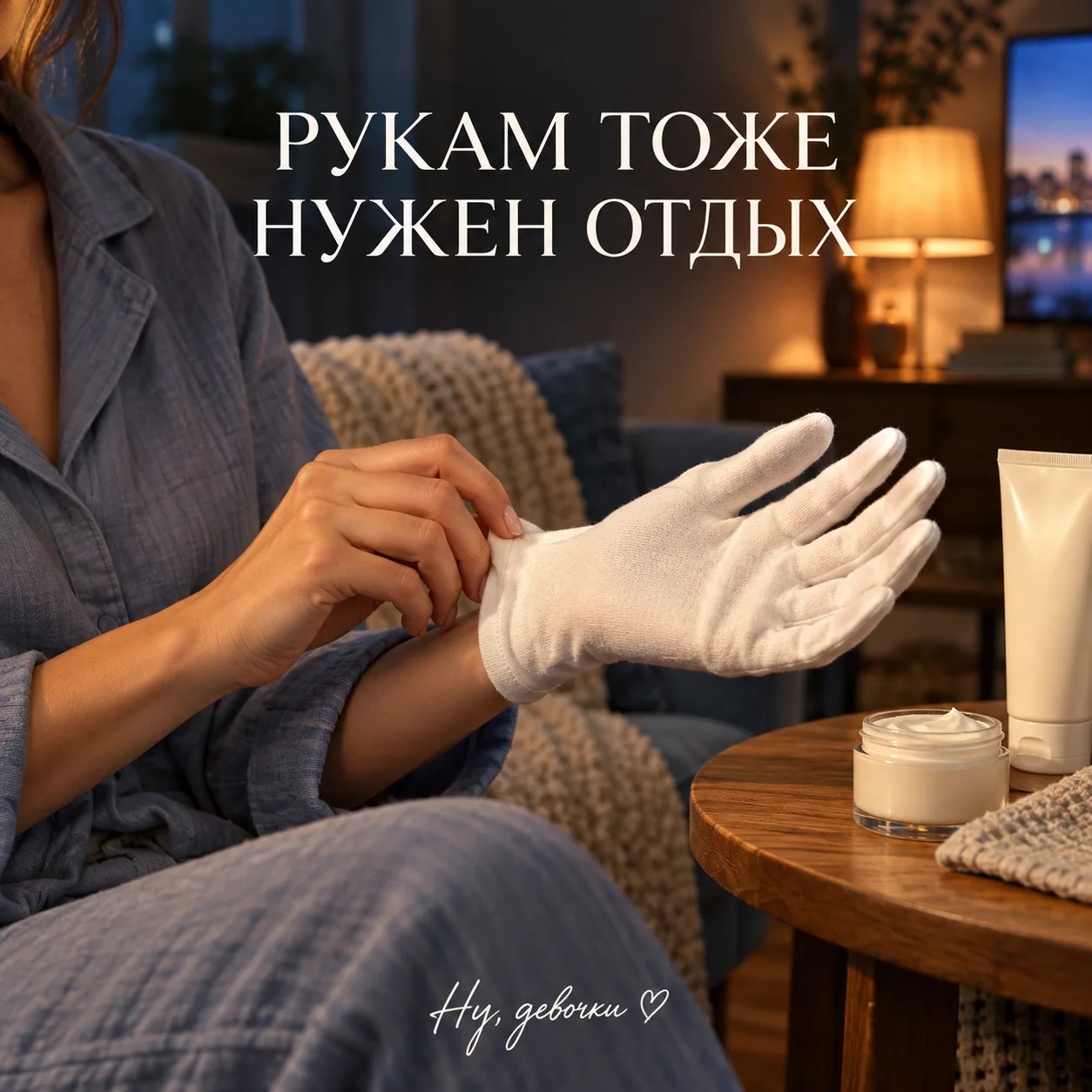 Девочки, наши руки готовят, моют и находят всё, что остальные «нигде не видели». А крем...