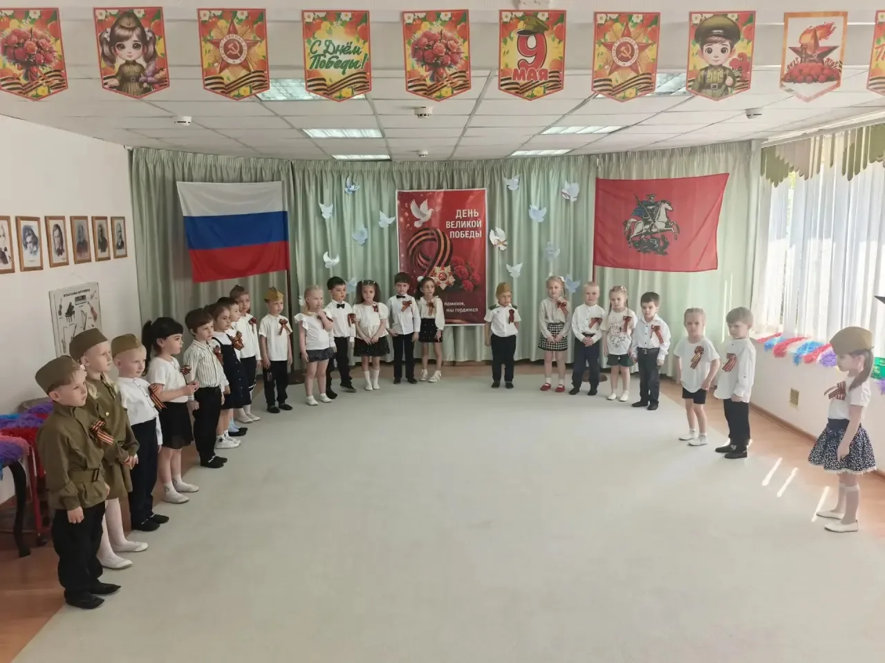 💢 Память, живущая в наших сердцах  🔶 В дошкольных зданиях №5 и №8 прошли музыкальные праздники, посв