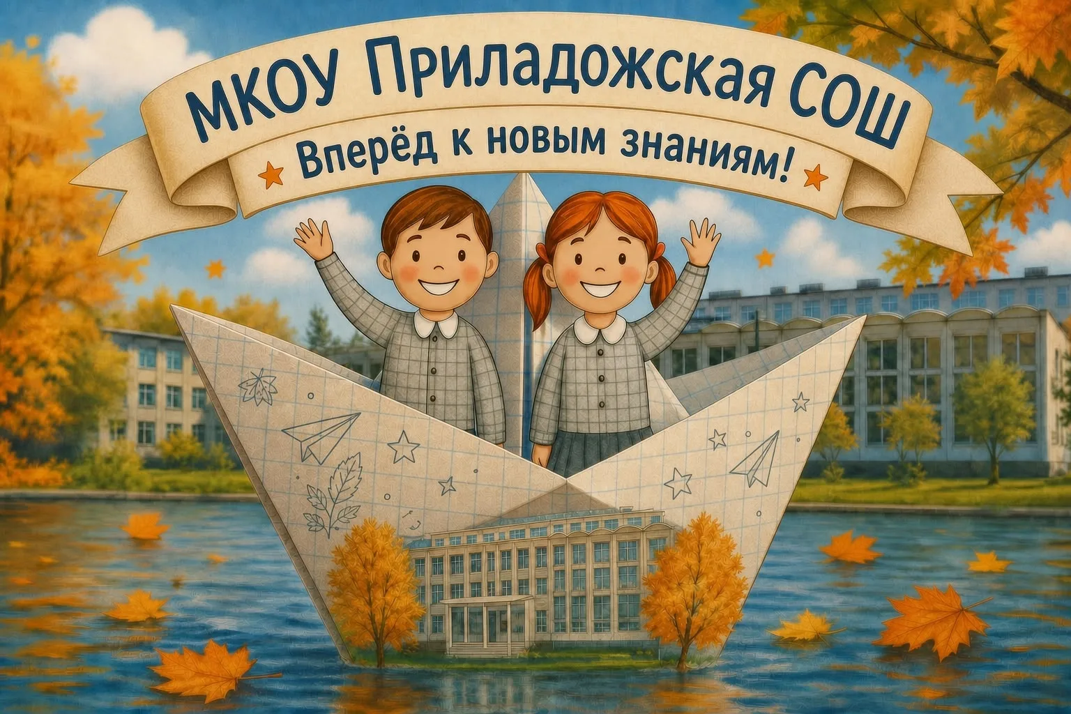 🎉 Торжественная линейка в нашей школе — и новый учебный год официально открыт! 🎉