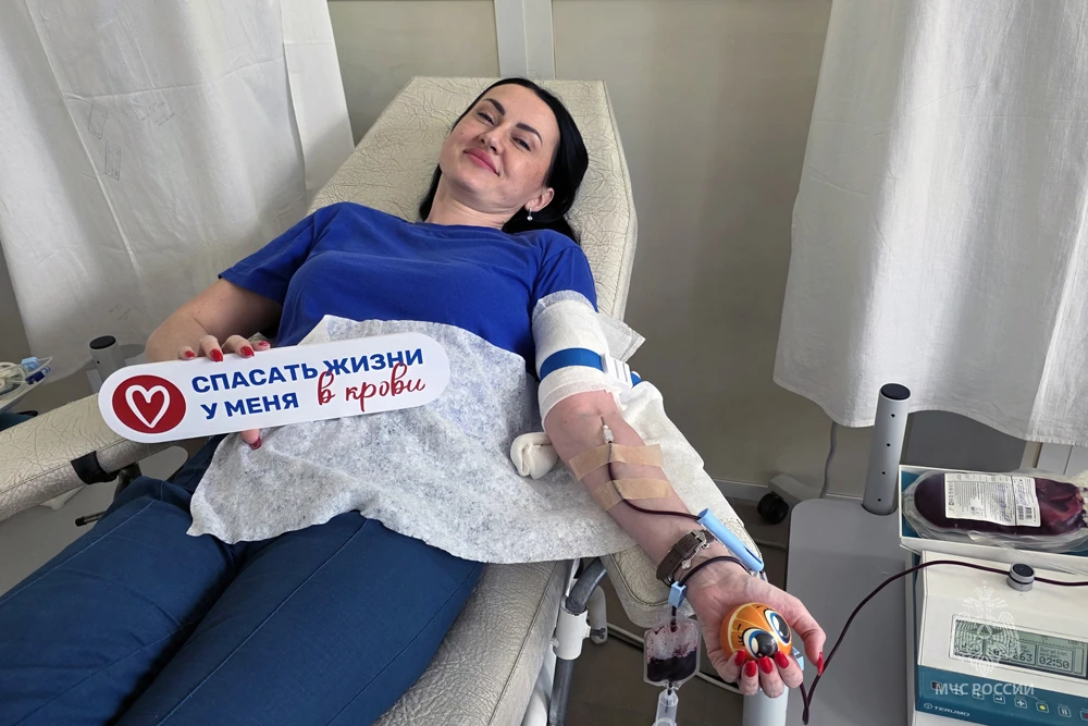 🔴 Доброта в действии: спасатели ДНР присоединились ко Всемирному Дню донора