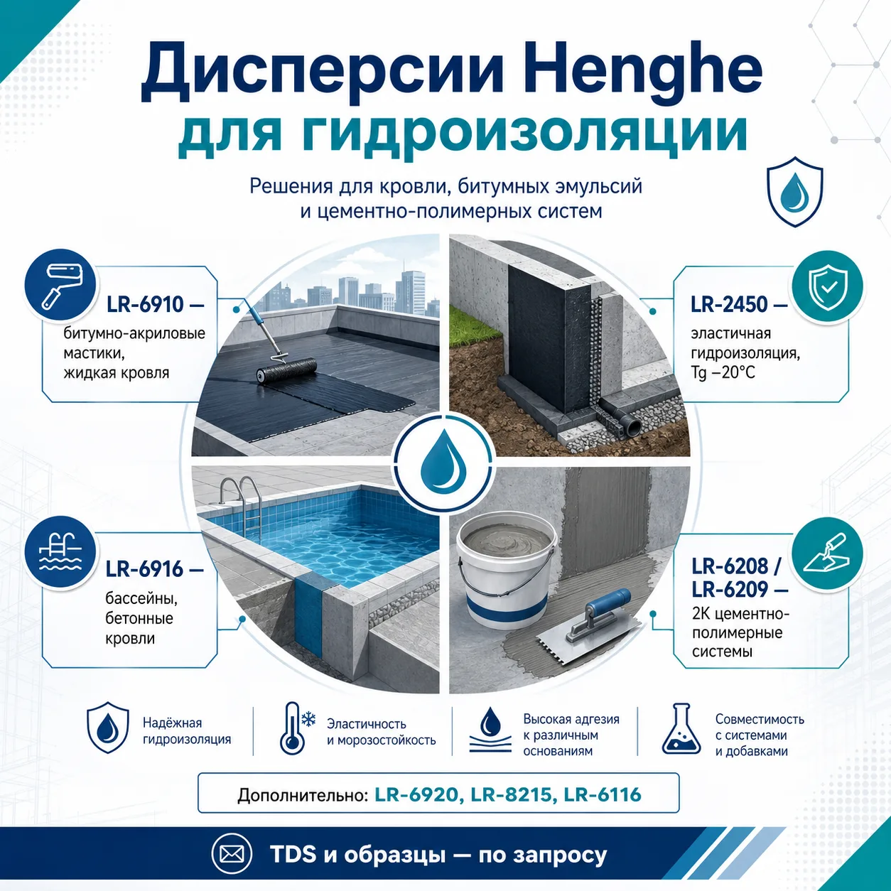 После ухода ряда западных поставщиков акриловых дисперсий многие производители гидроизо...