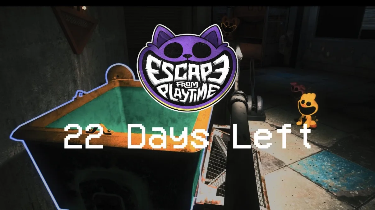 ⚡️Осталось 22 дня до выхода Escape Frome Playtime!