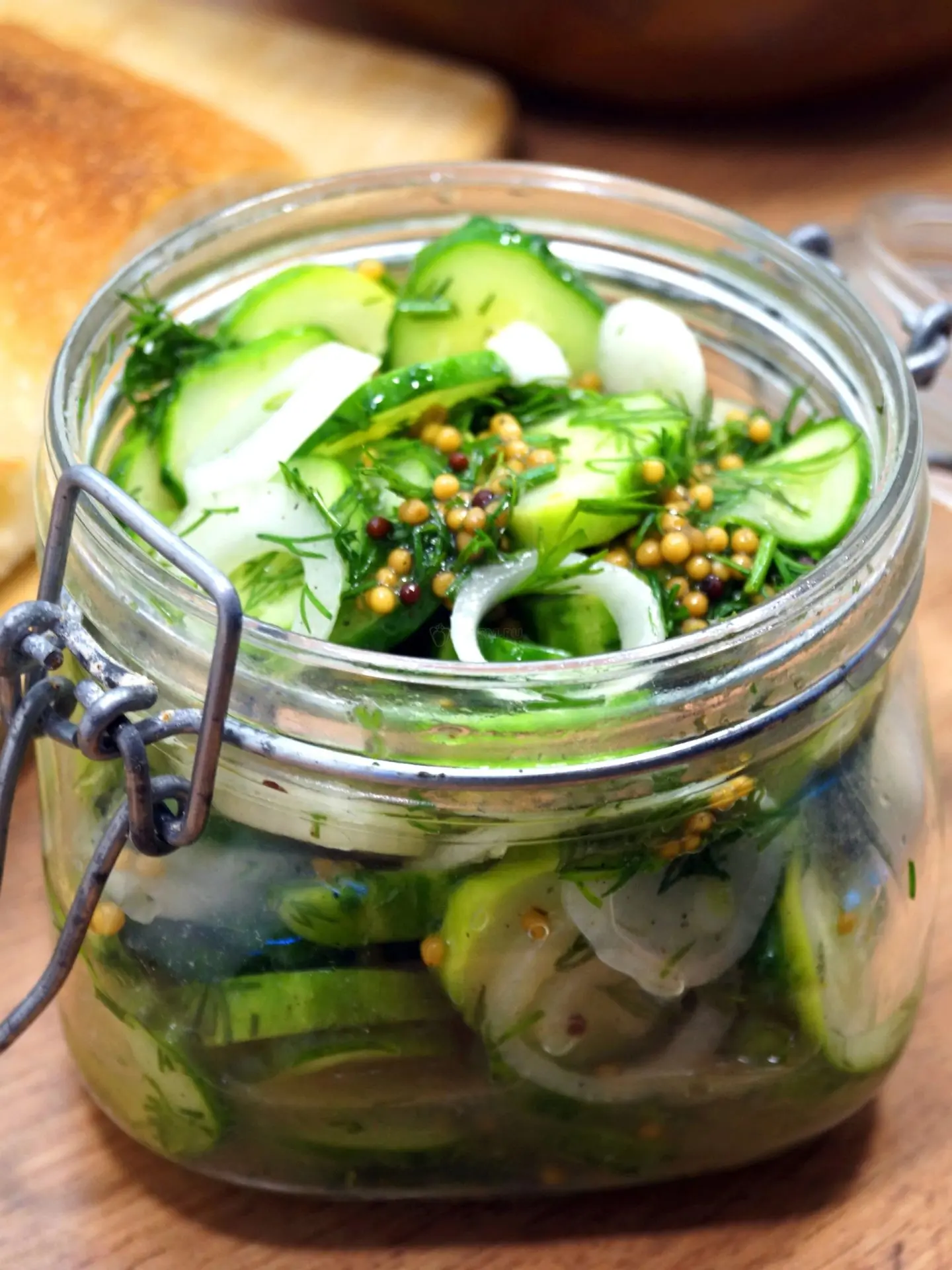 ✨💯✨ Эти маринованные огурцы по-баварски 🥒✨ — идеальный способ порадовать себя хрустящ...