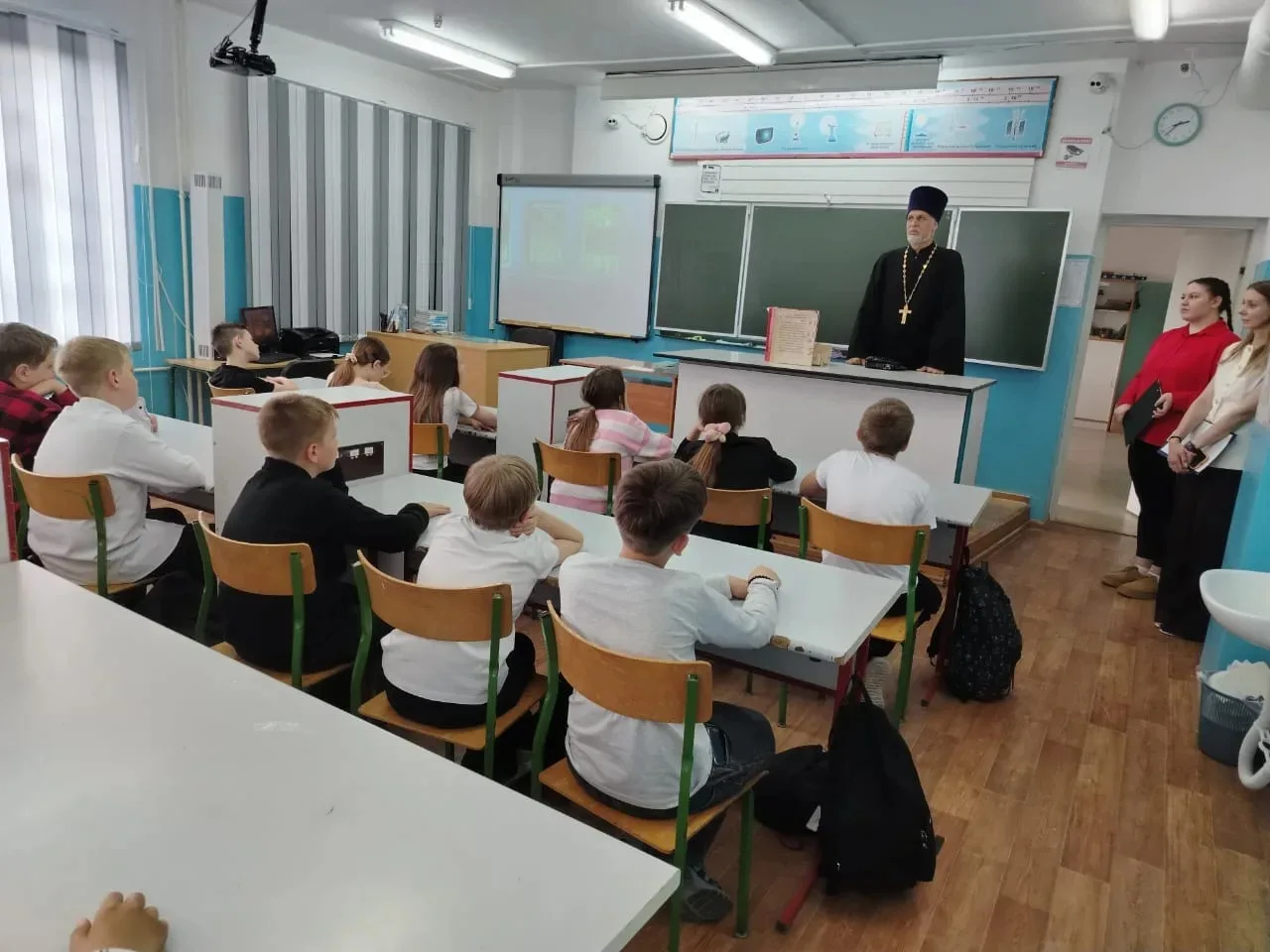В преддверии Дня славянской письменности и культуры в 5 "В" классе МКОУ "Богучарская СО...