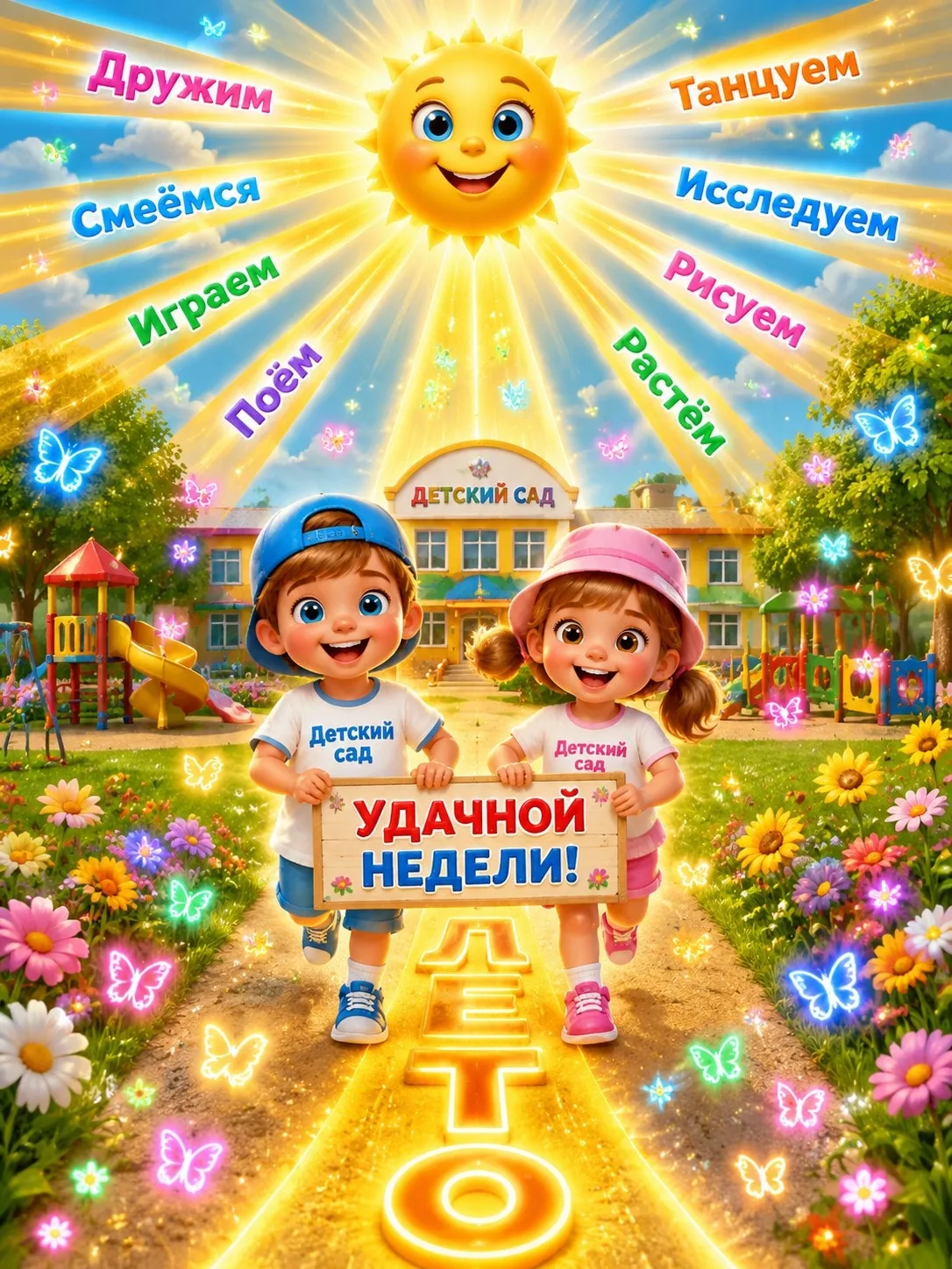 📢♥️Доброе утро! ☕️
☀️Пусть понедельник станет отличным стартом удачной и продуктивной недели 📋— пу