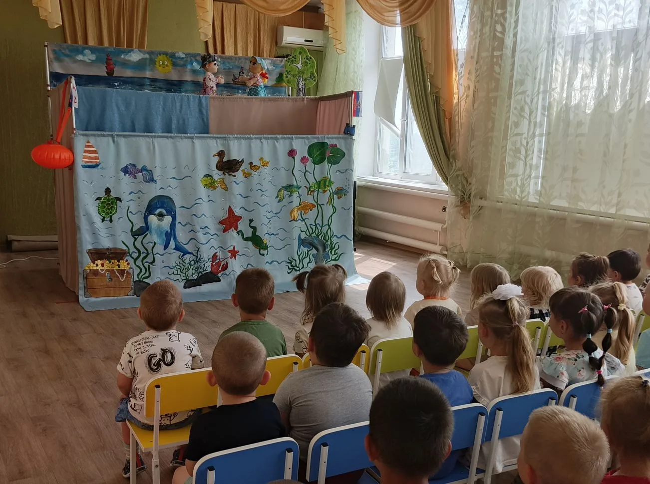 Сегодня к нашим ребятам, в детский сад приезжал кукольный театр 🎭
Какой был переполох!
К нам приплы
