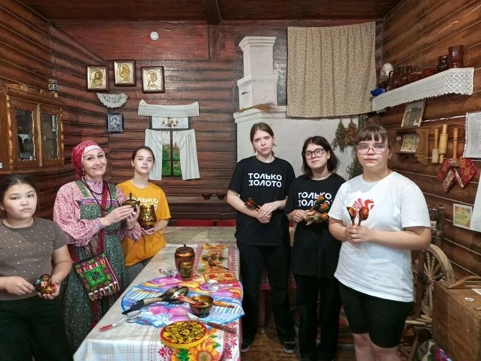 #культурагурьевскогоокруга#сдкраздольный #комнатарусскогобытаИстоки
