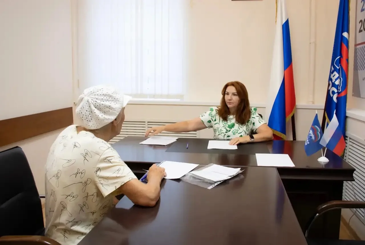 В Региональной общественной приемной Председателя партии «Единая Россия» Д.А. Медведева в Брянской о