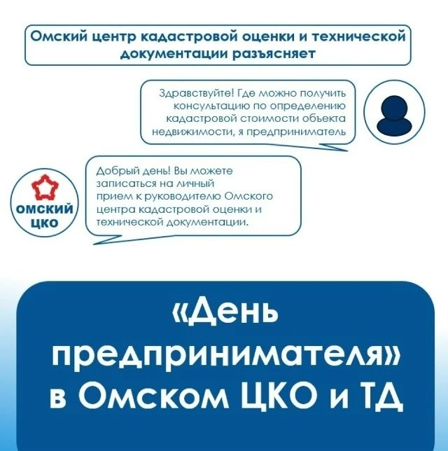В Омском центре кадастровой оценки и технической документации успешно проходит День предпринимателя.