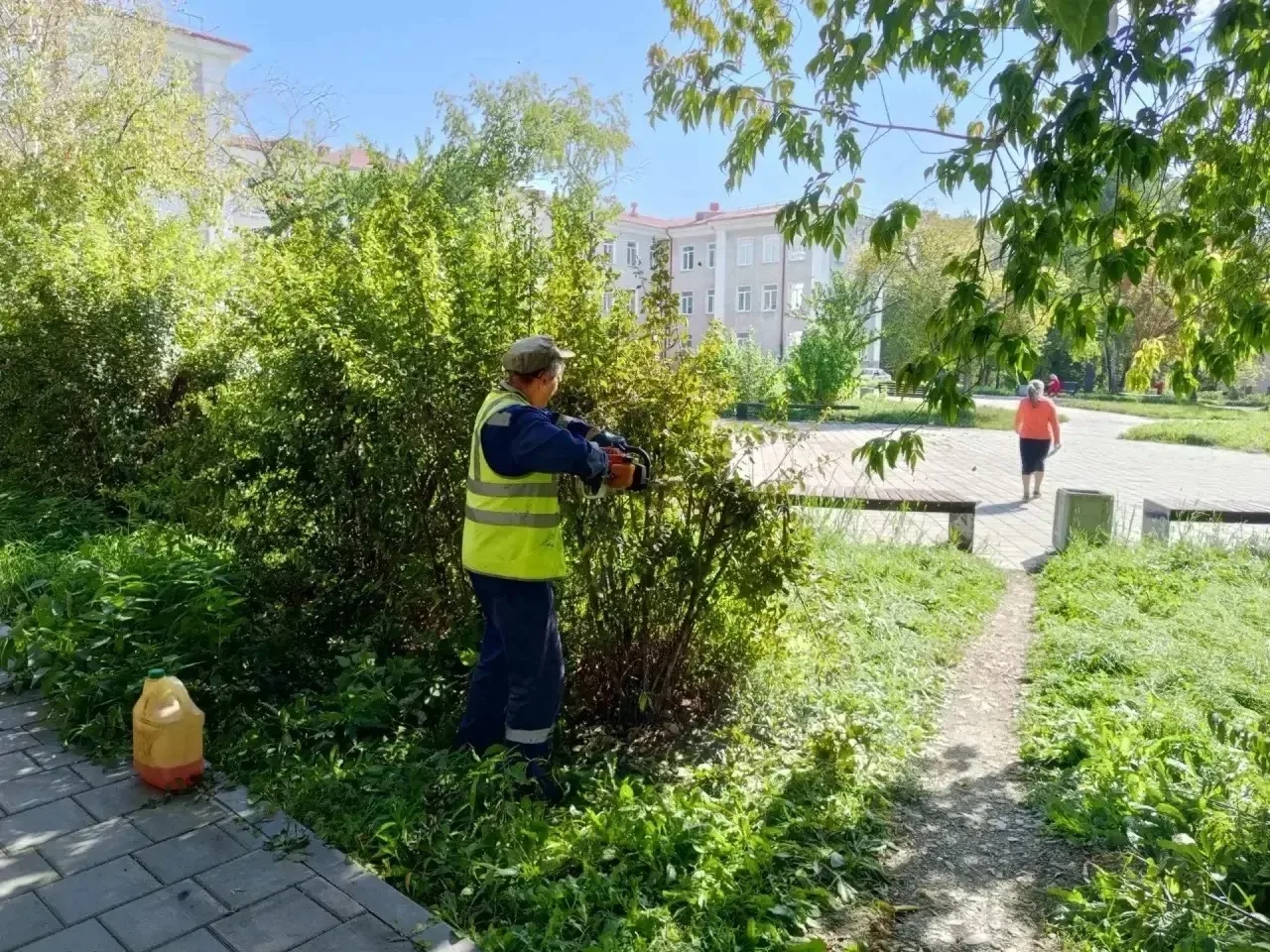 ❗️ Работа по благоустройству продолжается