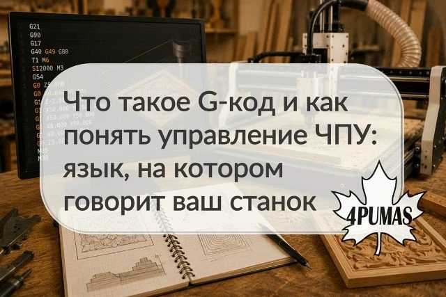 ЧПУ-станок не понимает по-русски. Он говорит на G-коде. А вы?