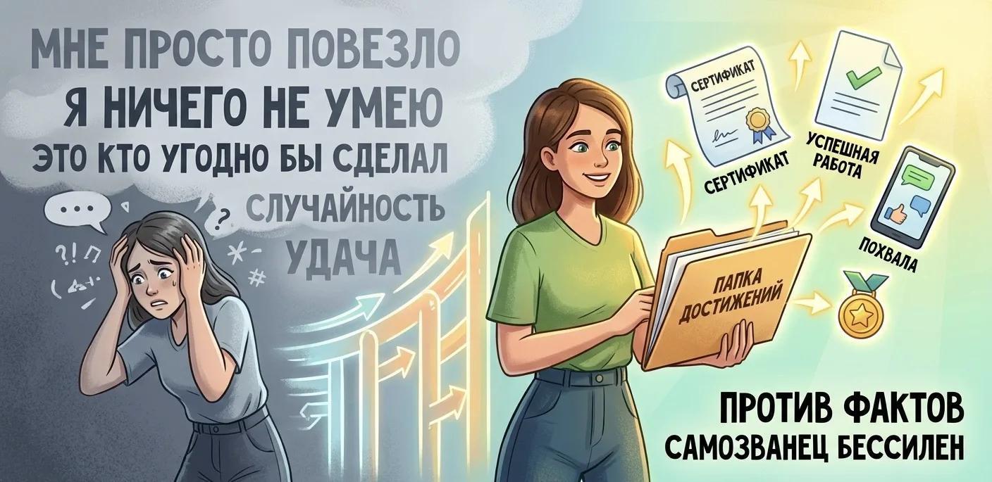 «А вдруг они поймут, что я ничего не умею?»