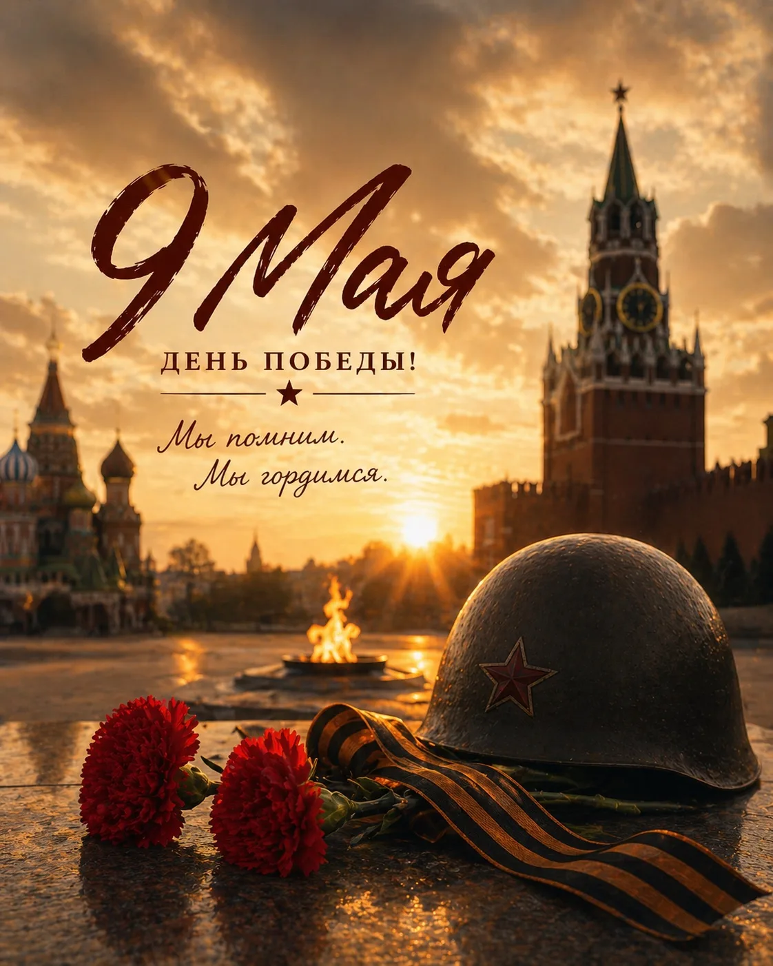 🕊️9 Мая. День Победы!  Этот день — не просто дата. Это память, которая живёт в каждом из нас.  Памят