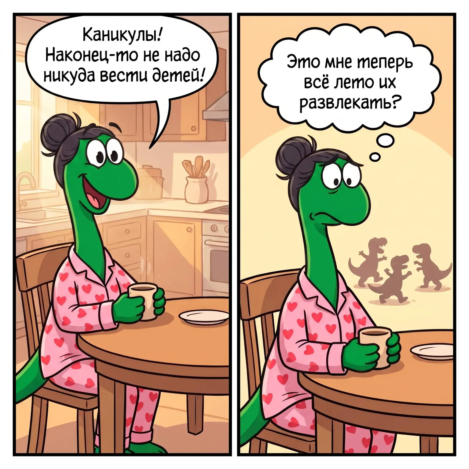 Все мамы в конце учебного года. Радость и озадаченность в одном флаконе.