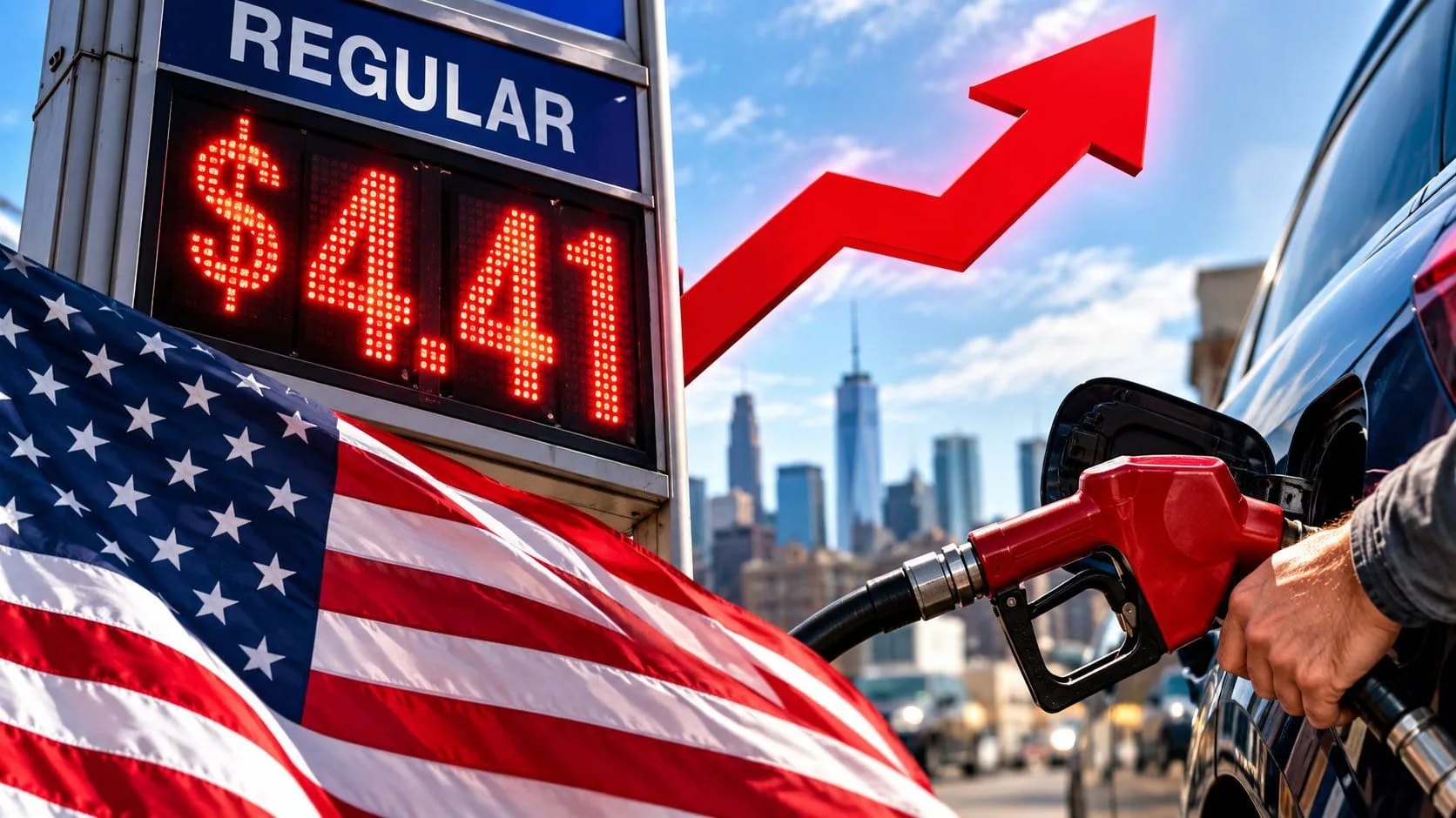Цены на бензин в США достигли самого высокого уровня для октября