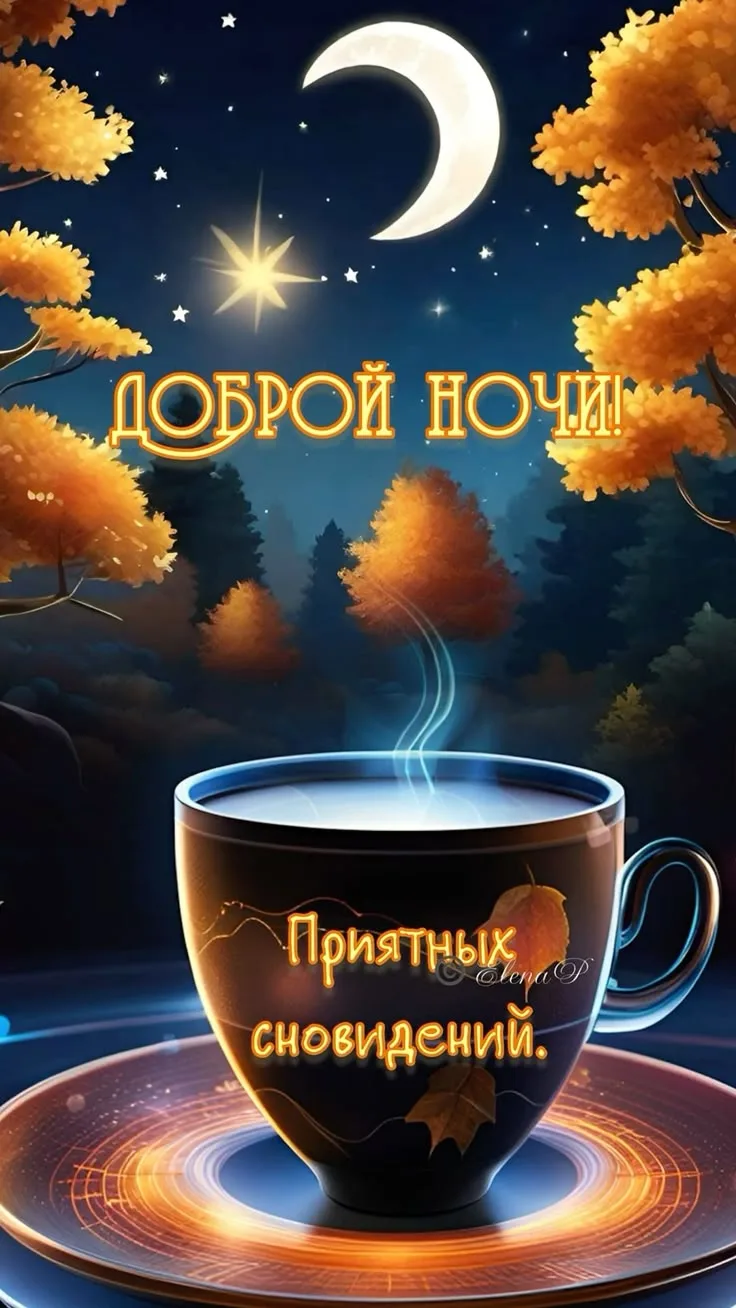 Доброй, тихой и спокойной ночи, всем участникам канала✨🍁