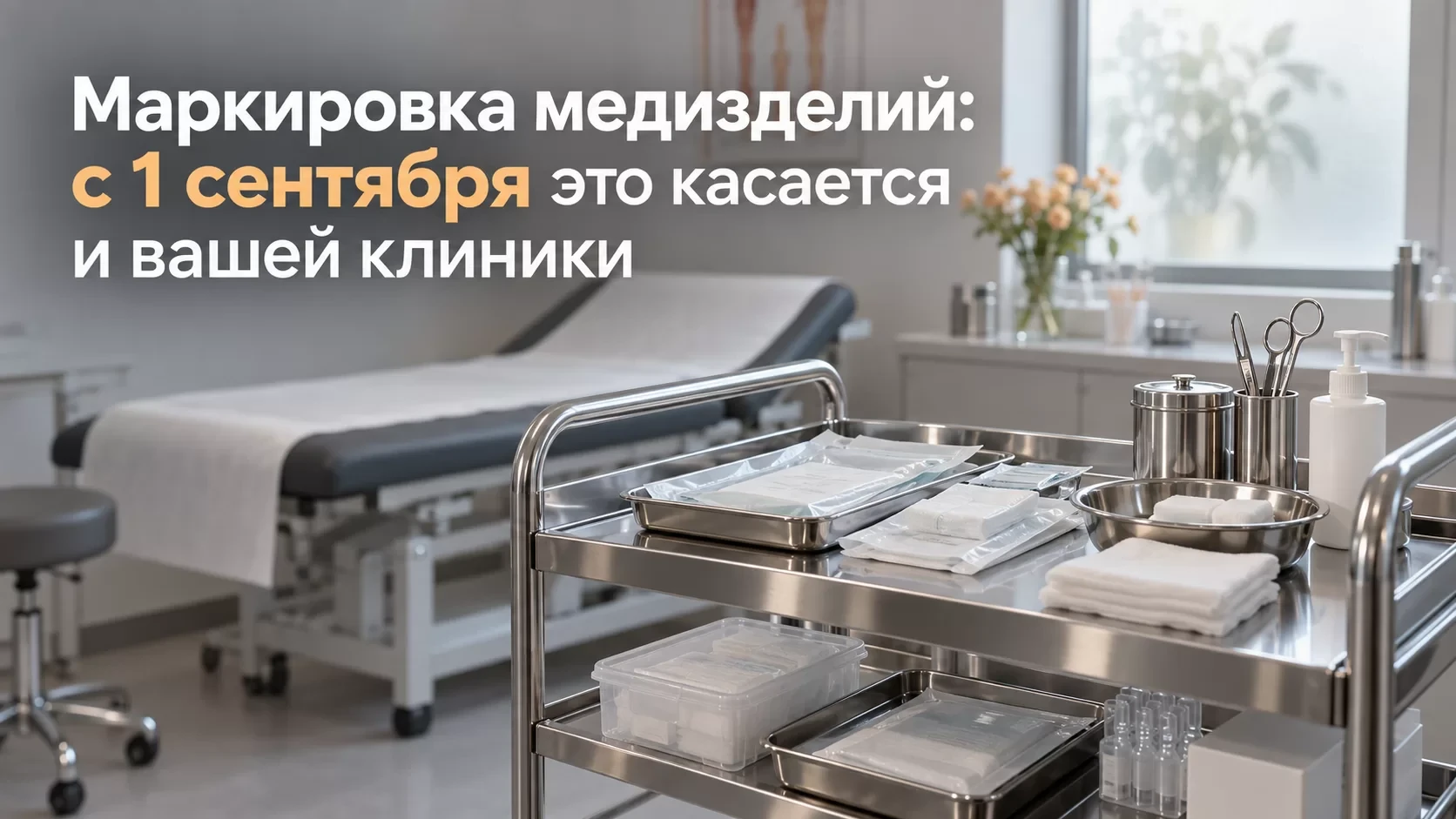 Маркировка медизделий: с 1 сентября это касается и вашей клиники