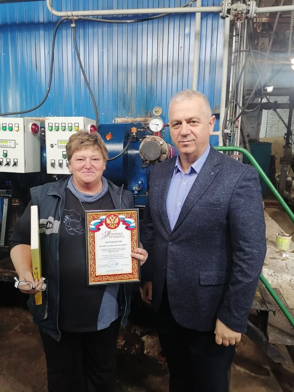 🏭В ходе рабочей поездки в пгт Преображение котельную № 5/2 КГУП «Примтеплоэнерго» посетил глава Лазо