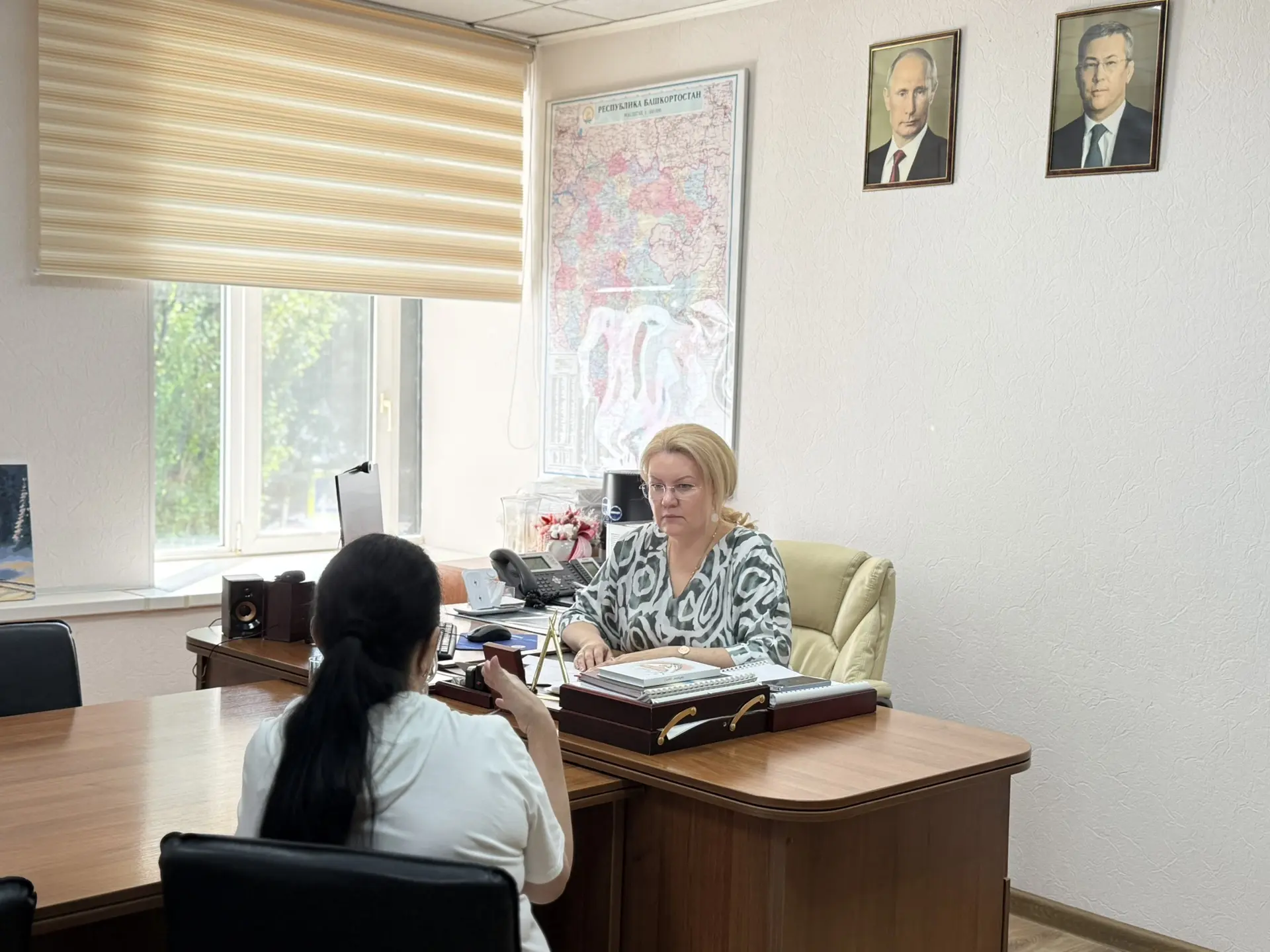 📢 Итоги личного приёма граждан

Елена Джикаева, главный врач поликлиники №50 г. Уфа, провела очеред