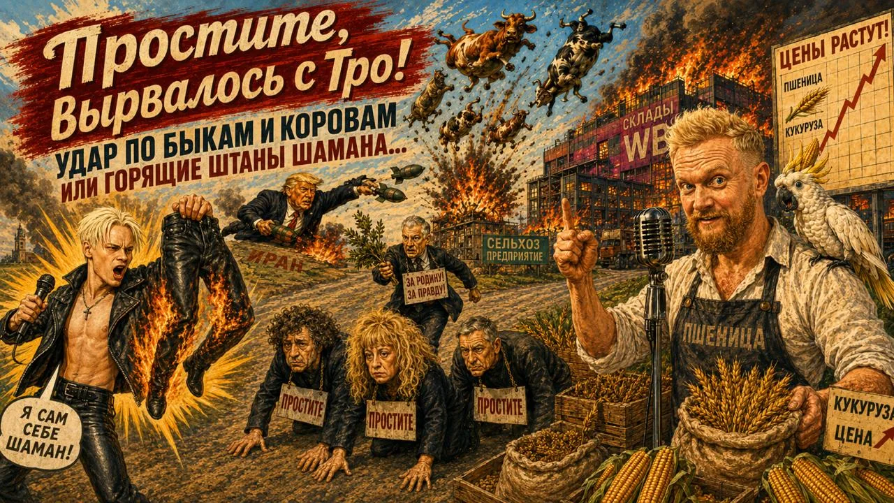 🚨⚡️ Шаман жжет штаны, а Володин гонит иномразей извиняться. В 13:05 большой двухдневный прямой эфир