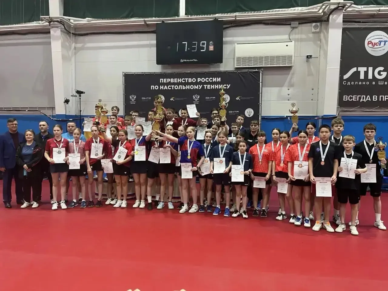 Теннисисты УОР №3 —  победители и призеры первенства страны🏓🇷🇺