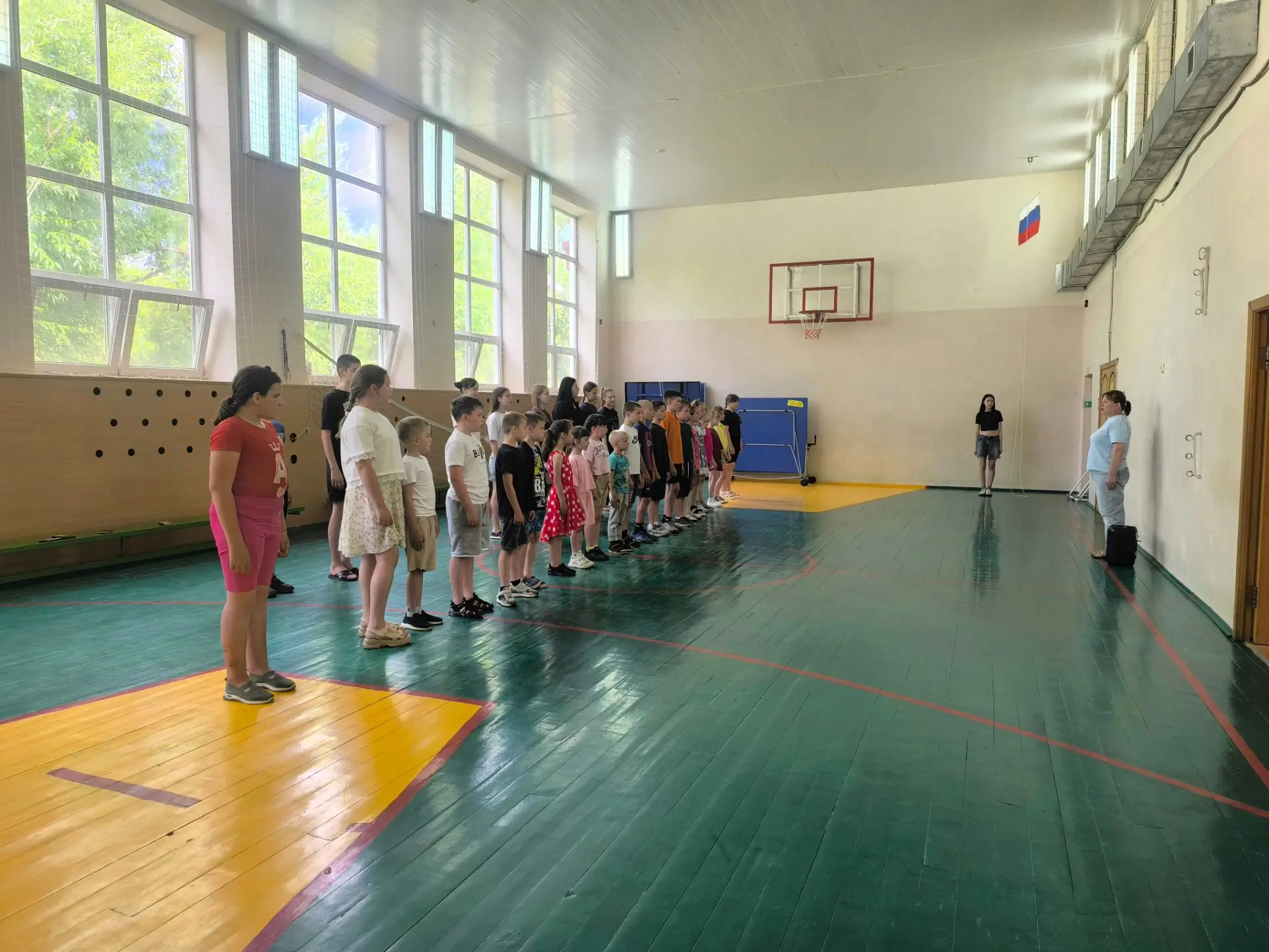 💥Сегодня наш лагерь дневного пребывания "Бригантина" распахнул свои двери! 💥

🇷🇺 День начался с 